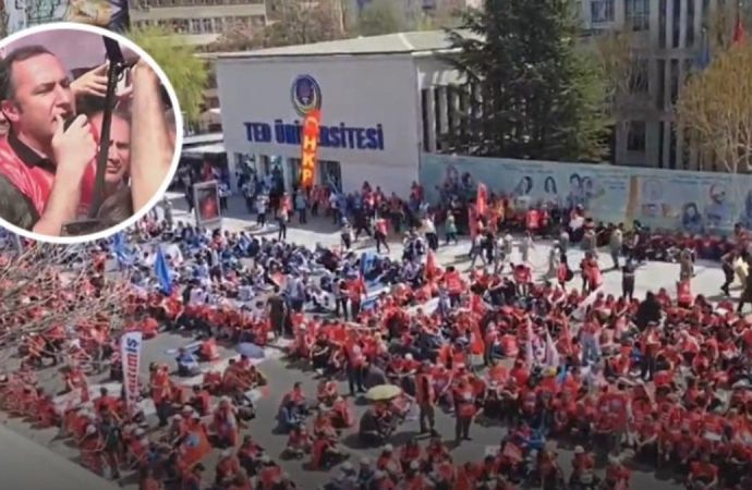 Türkiye ayakta, öğretmenler eylemde