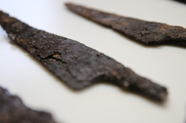 Hadrianopolis Antik Kenti kazısı: 1500 yıllık bıçaklar gün yüzüne çıkarıldı