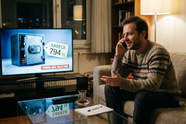 Reklamda görüp aldığı 794 TL’lik kasadan gizli bölme ve 32 bin avro çıktı